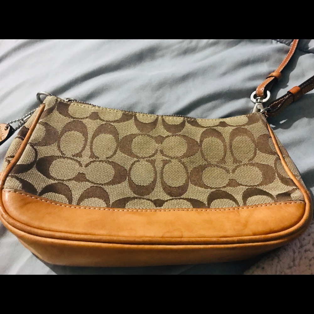 Coach Signature purse gently worn